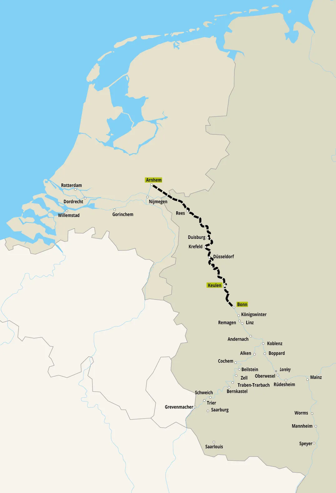 4-daagse cruise Rijn met Mps Rembrandt Van Rijn Cruise Per Mps Rembrandt Van Rijn – afbeelding 3