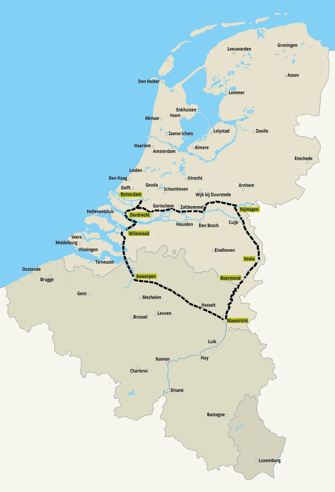 6-daagse cruise België met Hs Amadeus Queen – afbeelding 3